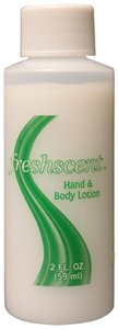 Freshscent 2 oz. Hand & Body Lotion (clear bottle) (USA), 96/case