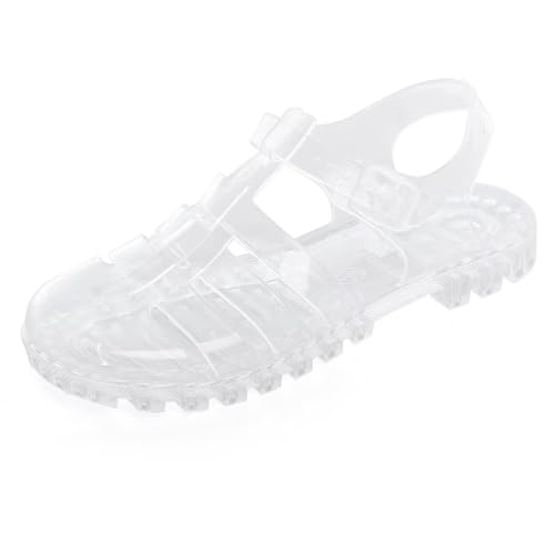 Image of Hee grand Crystal Jelly Heel Sandals for Women Summer Beach Jelly Shoes