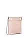 Michael Kors Jet Set Charm Small Flat Crossbody Bag, Gold-Tone Hardware/Pebble Leather/Soft Pink