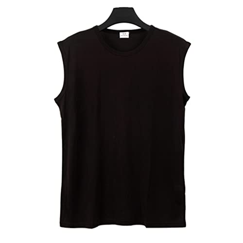 Forever Angel Men's 100% Silk Stretchy Muscle Tank Top Gym Training Shirt3