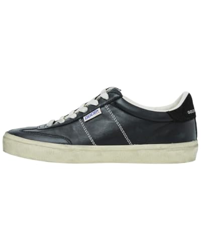 Golden Goose Soul Star Leather Sneaker, 39 Black2