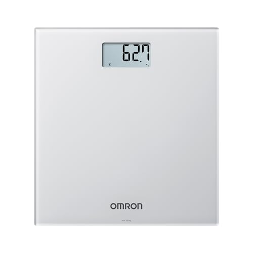 OMRON HN300T2 Intelli IT Smart Bathroom Scales - Bluetooth Weighing Scales for Body Weight and BMI with Smartphone App for progress tracking