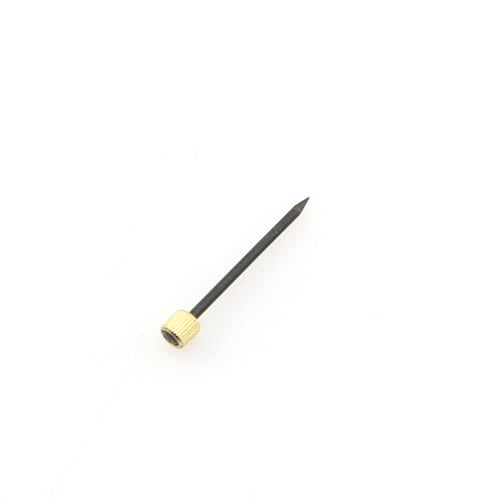 Image of 50PCS Copper 1.4x25 Black Picture Hangers Decorative Hanging Hardware Gold Nails Kit