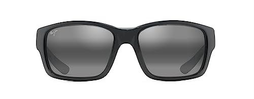 Lunettes de soleil Maui Jim Mangroves noires pour vos sorties et voyages