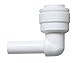 John Guest Push-to-Connect Elbow adapters, Polypropylene, 3/8" x 1/4", 10/Pack
