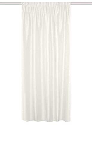 Home Basics Eskimo 085960-0910 Thermal Curtain 175 x 135 cm, Wool White, W 53.1" x L 68.9" (1 Panels)