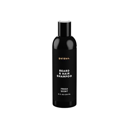 Golden Grooming Beard Shampoo – 8oz – Fresh