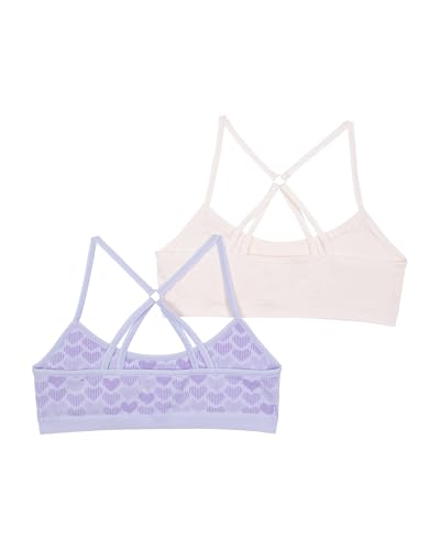 Hanes Girls' ComfortFlex Fit Seamless Racerback Bra 2-Pack2