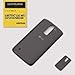For LG K Series K7 (LG M1) Tribute 5 LS675 MS330 K MetroPCS Battery Back Cover Door Black