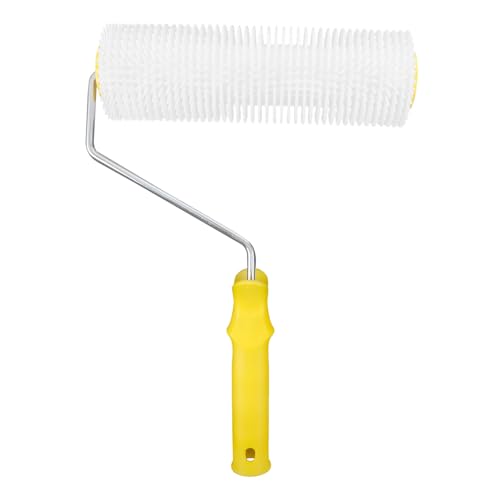 SEWACC Defoaming Roller Brush for Spiked Flooring Accessory for Self Leveling Screed for Floor Screed Applications