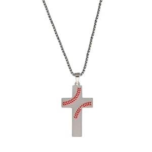 Unique Sports Fashion Necklace Casual Sport Themed Pendant Necklace Unique Neck Chain for Men and Women