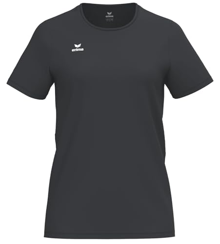 T-Shirt Erima Intro Fonctionnel Femme Noir 38 Maillot Respirant
