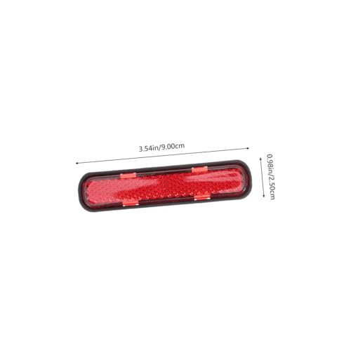 VALICLUD 10 reflectores de seguridad con tornillos para vehículos miniatura 2