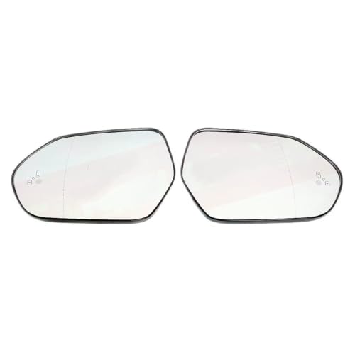 Verre de rétroviseur pour Prius 2015-2020 avec dégivrage grand angle passager et conducteur