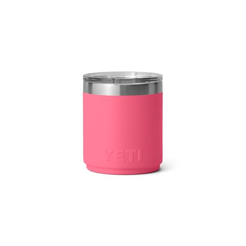 YETI Rambler 10 oz Ceramic Lined Lowball 2.0, Vacuum Insulated with MagSlider Lid, Tropical Pink - image 4