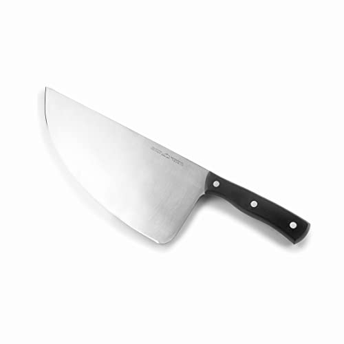 LACOR - 39029 - Macheta para Pescado, Cuchillo Cocina, Acero inoxidable, Mango ABS con Remaches Anticorrosión, No Apto para Lavavajillas, Hoja 290mm