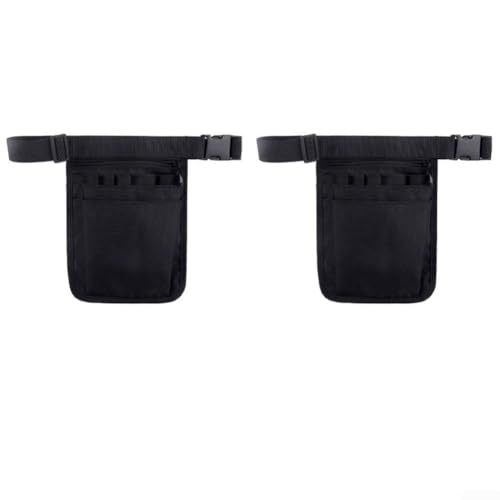 2er-Pack Garten-Hüfttasche und Schürzen-Aufbewahrungslösung für Garten-Werkzeuge mit mehreren Fächern, entworfen für Garten- und Service-Profis aus Oxford-Gewebe