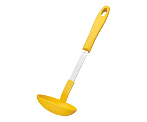 カンダ(kanda) KD お玉 ステンレス製 日本製 燕三条 抗菌・耐熱 イエロー 056209