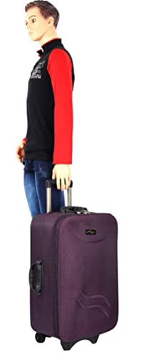 Smart-24-20Inch-Travel-Pack-of-2-Trolley-BagSuitcase-Bag-with-3-Wheels-for-Men-and-Women-Number-Lock-Available-Combo-Purple