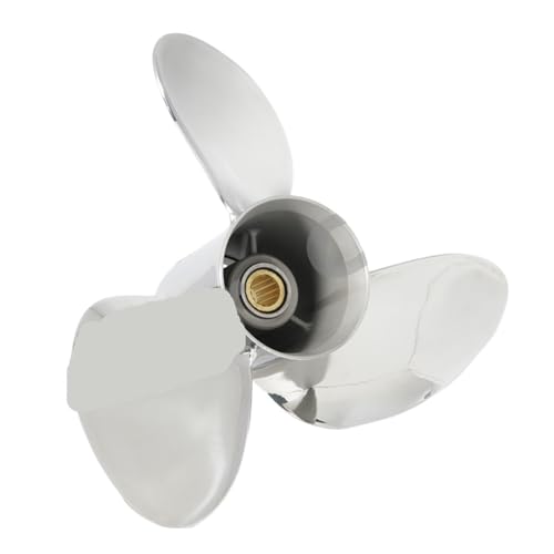 Image of 16x21 1 /2 Outboard Screw Boat Propeller for 225HP 250HP 15tooth Stainless Steel Propeller 3 Blade 58200-93L30-000