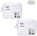 Tsa approved Clear Travel Toiletry Bag(2 Pack),3-1-1 rules Cosmetic Bag,Airline Compliant quart Bag,Carry-On Luggage travel bag for men women