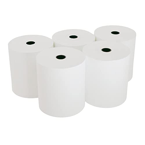 EXPEDY Lot 5 bobines Tickets Papier Thermique 80mm pour imprimante de Caisse Cuisine Commerce Toutes Marques Cover