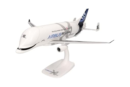 Herpa Snap-Fit avión en Miniatura Airbus Industries BelugaXL - XL#6 - F-GXLO XL#6", Miniatura a Escala 1:200, Pieza de colección, Modelo con Base, plástico | Ya disponible en tu tienda friki favorita! En mundofriki.es!