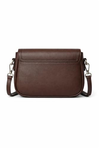 Image of Floral Embossed Crossbody Sling Bag Small Shoulder Handbag for Daily Use Travel & Shopping Phone Purse with Adjustable Strap Lightweight Trendy Bag for Ladies & Girls