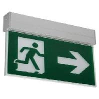 Éclairage de secours Brumberg 79230264 flèche droite pour évacuation murale