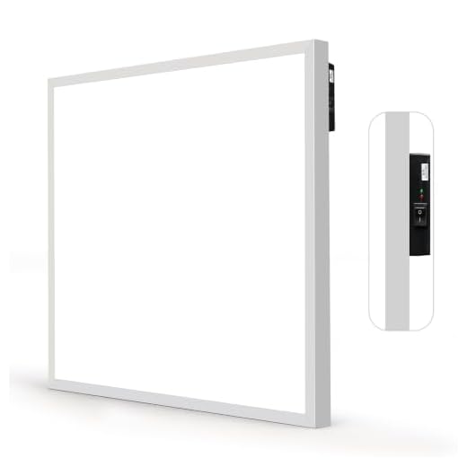 350W Infrared Space Heater Wall Mounted Energy Saving Indoor Panel Heater