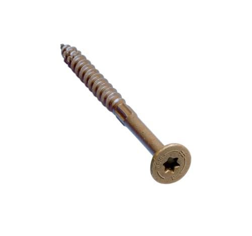 Simpson Strong-Tie SDWS16300QR75 Tornillos de enmarcado Strong-Drive SDWS, 0.160 pulg x 3 pulg, Quik-Guard, Cabezal Bajo, Punta Sierra, Tan (Paquete de 75) miniatura 1
