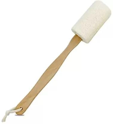 Miss Royale Bath Brush Loofa Back Scrubber With Long Hnadle Wooden Handle Back Brush For Men & Women