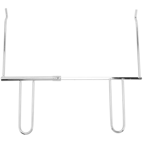 Totority Rotisserie Chicken Fork Set - Adjustable Stainless Steel Skewer Tool For Air Fryer & Electric Oven - Includes Extendable Food Grabber & Screws For Bbq Grilling And Home Roast Cook