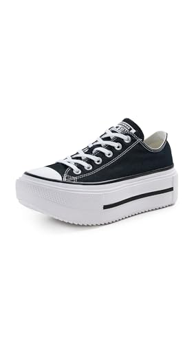 CONVERSE Converse Scarpe Chuck Taylor all Star Lift Double Stack Platform Ox Taglia 38 Codice A15490C Nero