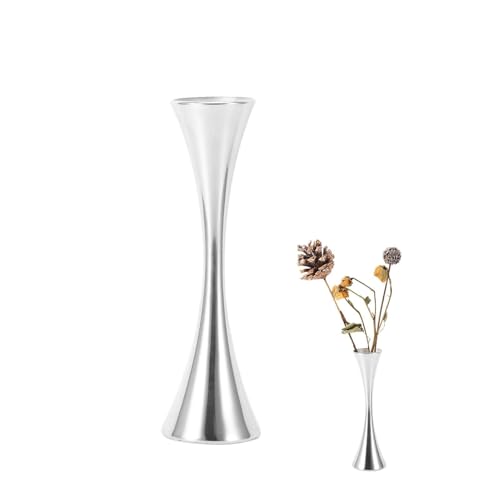 Tall Vases for Floor Small Flower Vase Tall Silver Flower