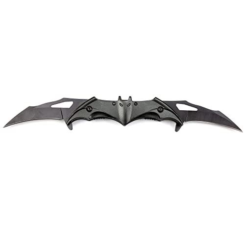 Kii Black BAT Knife Twin 2 Blade Folding Knife (Dark Edition)