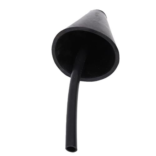 Akozon Adapter Stożkowy Czujnika Nieszczelności Dymu Uniwersalny Adapter Stożkowy Silikonowy do Samochodowego Układu Dolotowego EVAP Testowanie Szczelności Układu Wydechowego ze