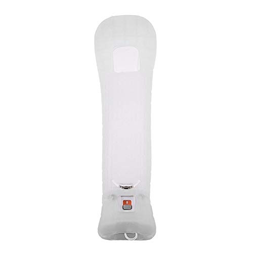 Goshyda Adaptador de Sensor MotionPlus, Adaptador de Sensor Motion Plus con Funda de Silicona para Juegos de Control Remoto de Wii(Blanco) Cover