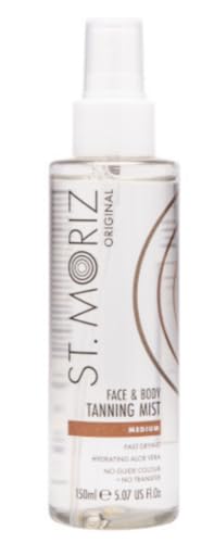 St. Moriz Face & Body Tanning Mist 150ml Instant Streak-Free Natural Glow
