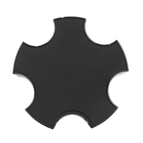 Cache-moyeu 117 mm jante 5089 5102 noir brillant centre de roue C5 Z06