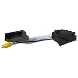 OCSTAR 54 Pin Apim Connector Sync 1 Ford Camera Input Harness Cable Extension on SYNC 2 or SYNC 3 with RCA Connector for Camera 35cm 14 inches