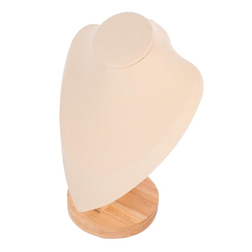 Ipetboom Expositor De Collares Elegante Para Tocador Soporte Para Joyas De Tono Organizador De Colgantes De Collar Para Mesa De Exhibición