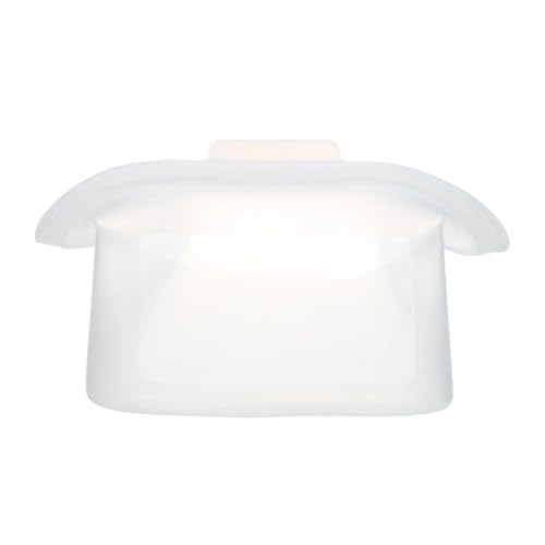 シリコンフリーザーバッグ - 漏れ防止軽量食品保存容器、再利用可能な気密シール設計、食事の準備や新鮮な保持に最適、スープ、フルーツ、チーズ、ヨーグルトを安全に保管、22x12.5cm