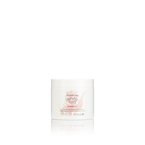 Elizabeth Arden - White Tea Ginger Lily, Körpercreme Supreme Süße, Feuchtigkeitsspendend und Duftend, Tiefenhydratisierend, für weiche und seidige Haut, geeignet für alle Hauttypen, 400 ml Elizabeth Arden - White Tea Ginger Lily, Körpercreme Supreme Süße, Feuchtigkeitsspendend und Duftend, Tiefenhydratisierend, für weiche und seidige Haut, geeignet für alle Hauttypen, 400 ml
