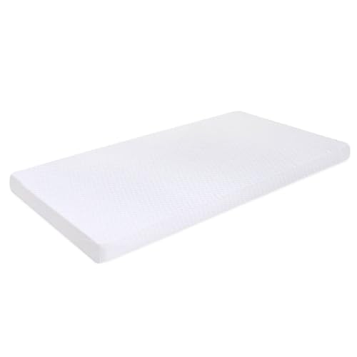 Milliard 2-Inch Ventilated Memory Foam Crib and Toddler Bed Mattress Topper with Removable...