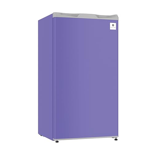 Image of ARCTIC CHEF Mini Refrigerator-Freezer Compartment-Adjustable Thermostat Control-Reversible Doors-Ideal for Dorm, Office, RV, Garage, Apartment-PURPLE, 3.2 CU.FT