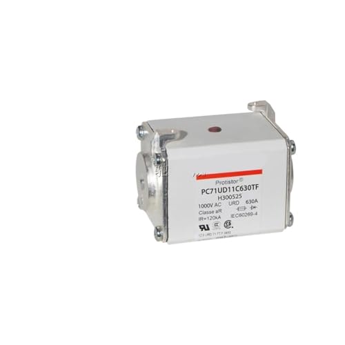 Fusible PC71UD11C630TF ultra-rapide Mersen protégeant redresseurs et onduleurs de puissance