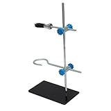 MUCKLILY Mini-retortenständer Eisenrahmen 30 Cm Hoch Labor-stützwerkzeug Stabile Metallkonstruktion Einfache Montage Und Demontage Zufälliger Halterungsstil