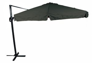 Ersatzdach LESLI Ampelschirm Virgo schwarz -farbenes Tuch ø3,5m Cover