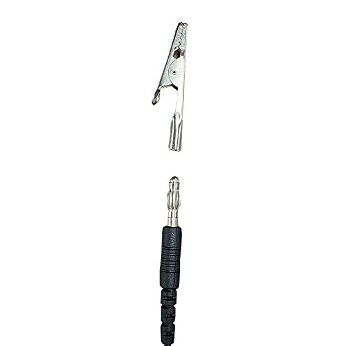 Image of Wrist Strap Set - 5' Coil Cord, Swivel Type Banana Jack, 4mm, 1meg Blue Wrist Strap - Quantity 1